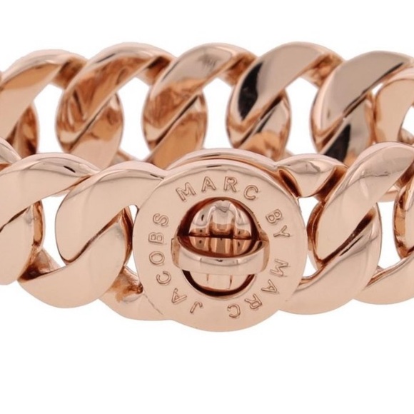 Marc Jacobs Rose Gold Chain Bracelet w/Dust Bag NWT - Picture 4 of 6